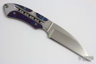 Neck Knife - Timascus inlays