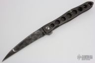 Wharncliffe Framelock Flipper - Damascus