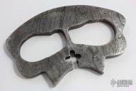 Full Fist Skull - Damascus