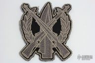 Duane Dwyer Custom Crossed Rifle Logo Patch
