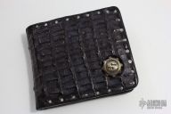Crocodile Wallet - Hand Pinned