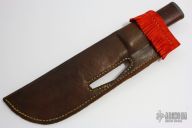 Damascus Fixed Blade with Sheath