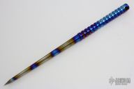 Anodized Titanium Spike
