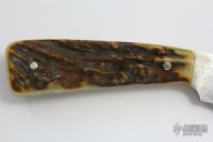 Damascus Green River Utility Knife