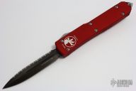 122-3RD Ultratech D/E - Black Full Serrated