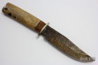 Clip Point Damascus Hunter