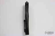 ANAX - Blued Ball Bearing Damascus and Bronzed Hardware