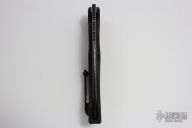 ANAX - Blued Ball Bearing Damascus and Bronzed Hardware