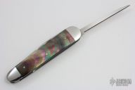 3-Blade Lobster Pattern - Gold and Black lip Pearl