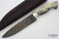 Damascus Fixed Blade