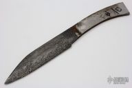 Damascus Utility Kitchen Knife blank