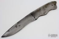 Damascus Skinner Utility blade blank
