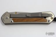 Large Sebenza 21 w/ Tamboti inlay