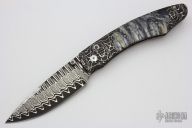 B12 Damascus/Mammoth Tooth #13/25