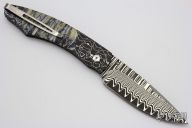 B12 Damascus/Mammoth Tooth #13/25