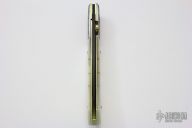 Engraved Linerlock with Damascus Blade