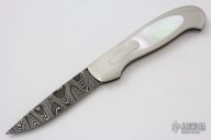 Damascus and Pearl Lockback Auto