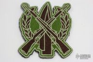 Duane Dwyer Custom Crossed Rifle Logo Patch
