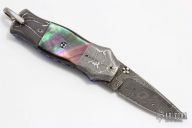 Mini Damascus Linerlock