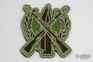 Duane Dwyer Custom Crossed Rifle Logo Patch