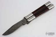 Damascus and Ironwood Burl Bali