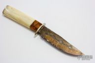 Clip Point Damascus Hunter