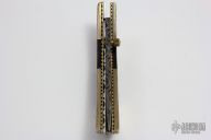 Damascus, Mokume & Buffalo Horn Folder