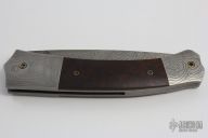 Integral Damascus Linerlock