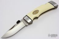 Cheetah Lockback - Ivory Micarta