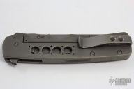 Razor with Black Timascus Bolsters