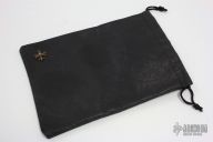 Leather Drawstring Bag