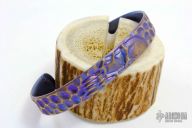 Carved Skull Titanium Bracelet