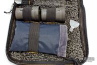 DLC Titanium Flask Set w/ Two Matching Shot Glasses