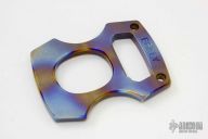 Titanium Cypop with Polished Edges - Mech Finish