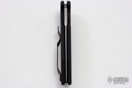 TR-3 LTD - Black Handle/Pearl Button/Satin/Plain