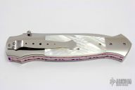 Bolster Release D/A - Checkered Mother of Pearl