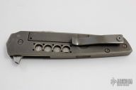 Damascus Finger Bone Flipper - Custom Order 3" Blade