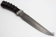 Damascus & Horn Knife