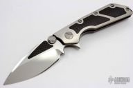 DOC Hand Ground High Polish Carbon Fiber Inlays #034
