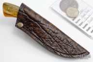 Bush Baby Gecko with Giraffe Bone