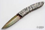 Damascus and Coral Linerlock