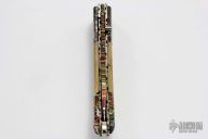 Damascus and Mammoth Ivory Linerlock