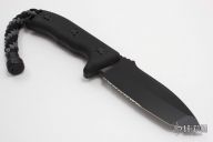 103-2BL Currahee T/E Black Serrated