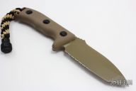 103-2TA Currahee T/E Tan Serrated