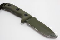 103-2GR Currahee T/E Green Serrated