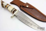 50 Year Commemorative Style Damascus Bowie