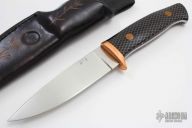 Loveless Tribute Drop Point Hunter