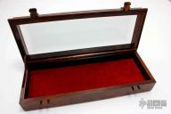 Beveled Glass Top Display Chest