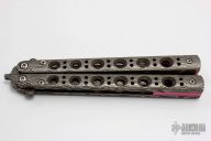 Model 42-101 Balisong Damascus - Gold Class