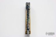 Damascus and Mammoth Ivory Linerlock